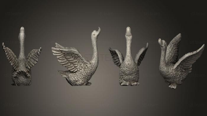 3D модель Лебедь 2 (STL)